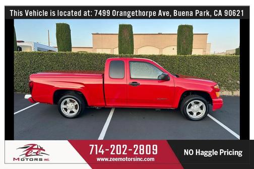 Victory Red 2004 Chevrolet Colorado LS