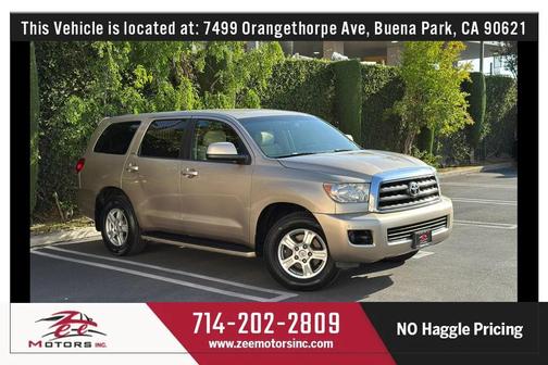 Gold 2008 Toyota Sequoia SR5