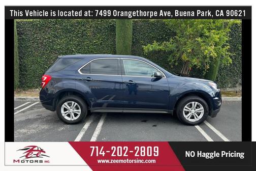 Blue Velvet Metallic 2016 Chevrolet Equinox LS