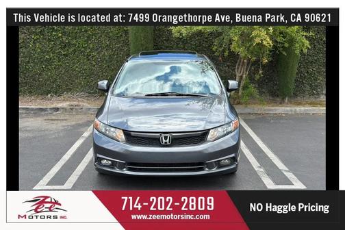 Polished Metal Metallic 2012 Honda Civic Si