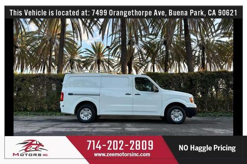 2015 Nissan NV Cargo NV2500 HD SV V6