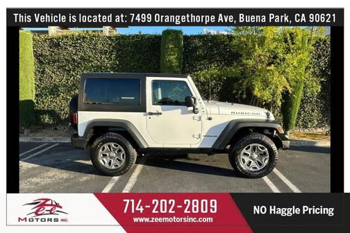 Bright White Clearcoat 2016 Jeep Wrangler Rubicon