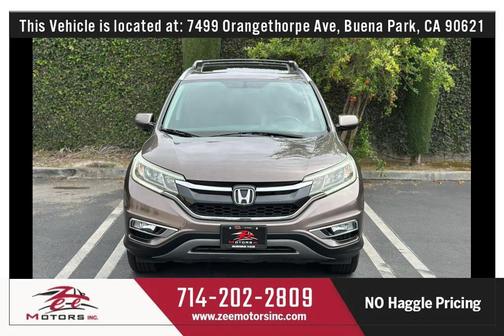 Kona Coffee Metallic 2015 Honda CR-V EX-L