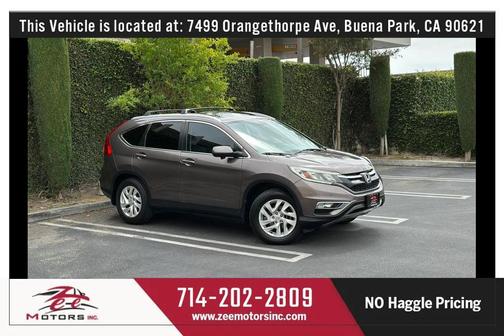 Kona Coffee Metallic 2015 Honda CR-V EX-L