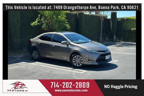 2018 Toyota Corolla XLE