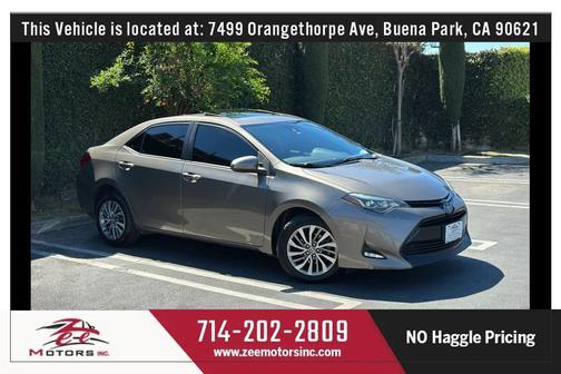 2018 Toyota Corolla XLE