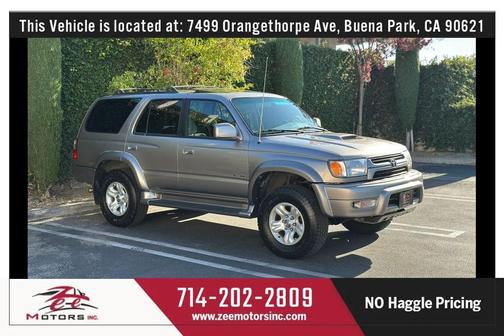 Gray 2002 Toyota 4Runner SR5