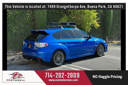 Blue 2014 Subaru Impreza WRX Base