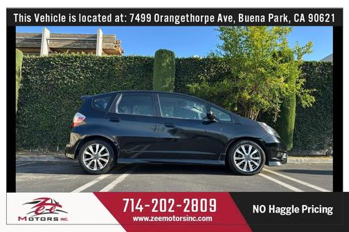 Crystal Black Pearl 2013 Honda Fit Sport