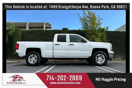 Summit White 2014 Chevrolet Silverado 1500 1LT