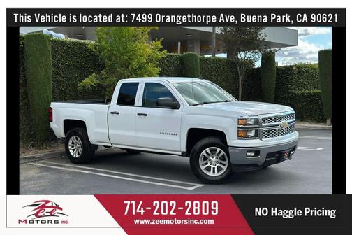 Summit White 2014 Chevrolet Silverado 1500 1LT