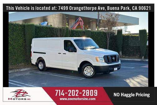 2021 Nissan NV Cargo NV2500 HD SV V6