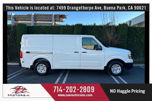 2021 Nissan NV Cargo NV2500 HD SV V6