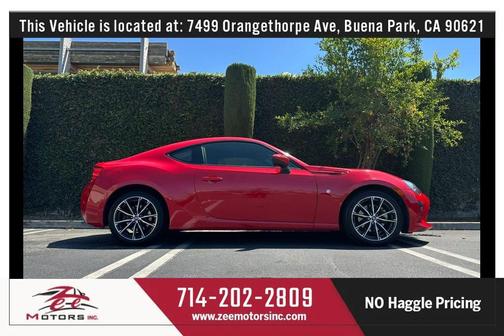 Red 2017 Toyota 86 Base