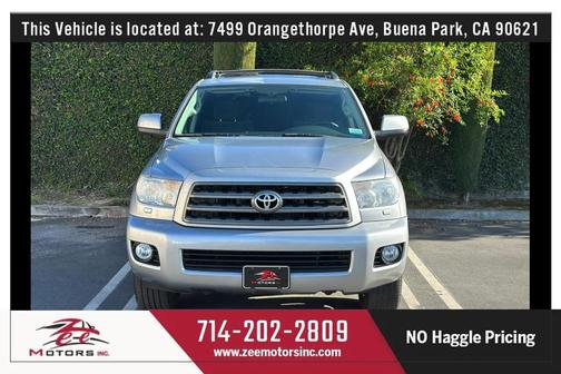Silver 2012 Toyota Sequoia SR5