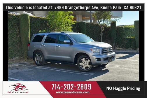 Silver 2012 Toyota Sequoia SR5