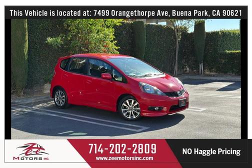 Milano Red 2012 Honda Fit Sport