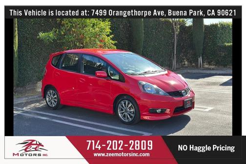 Milano Red 2012 Honda Fit Sport