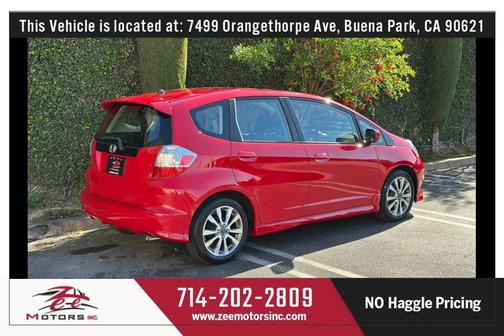 Milano Red 2012 Honda Fit Sport