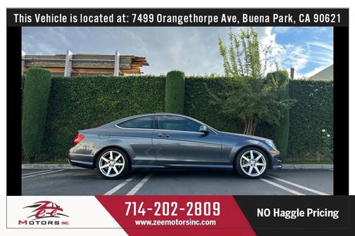 2013 Mercedes-Benz C-Class C 250 Coupe 2D