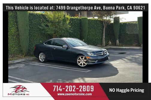 2013 Mercedes-Benz C-Class C 250 Coupe 2D
