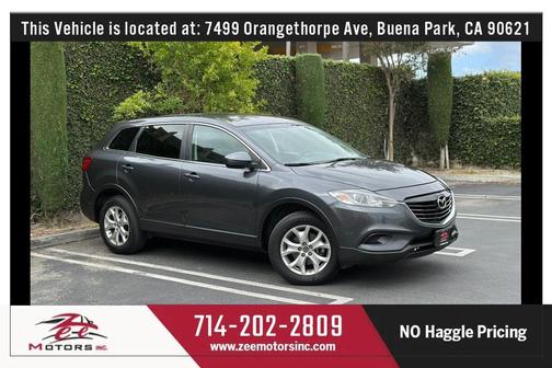 Meteor Gray Mica 2014 Mazda CX-9 Touring