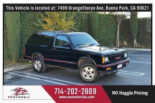 1993 GMC Jimmy Sport Utility 2D