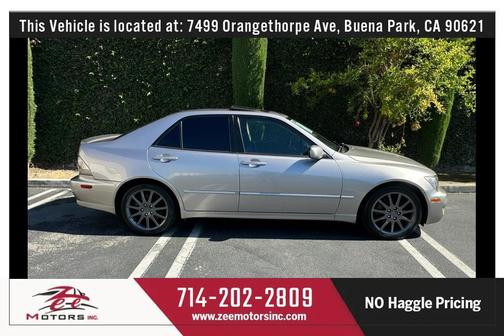 Gray 2004 Lexus IS 300 Base
