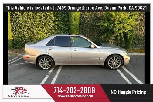 Gray 2004 Lexus IS 300 Base