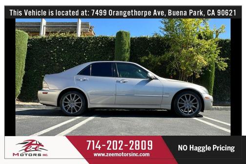 Gray 2004 Lexus IS 300 Base