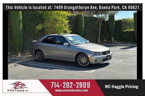 Gray 2004 Lexus IS 300 Base