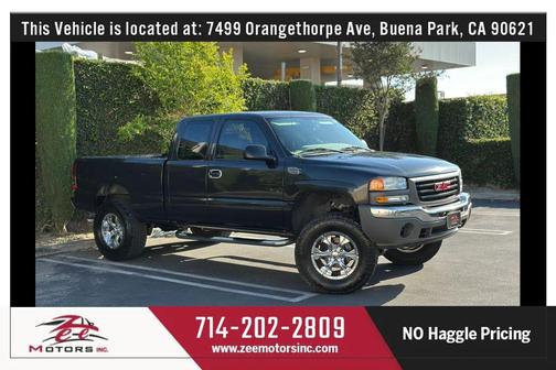 Onyx Black 2005 GMC Sierra 1500 W/T