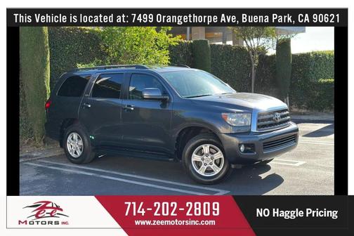 Magnetic Gray Metallic 2016 Toyota Sequoia SR5