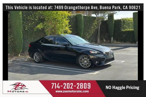 Obsidian 2014 Lexus IS 250 Base