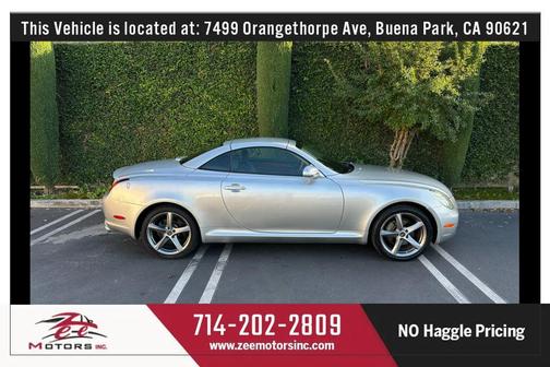 Millennium Silver Metallic 2003 Lexus SC 430 Base