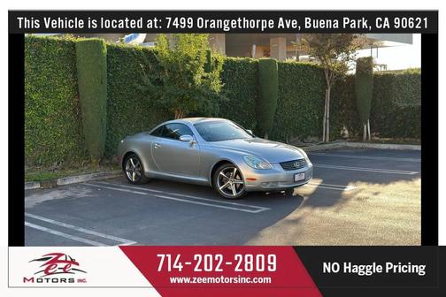 Millennium Silver Metallic 2003 Lexus SC 430 Base