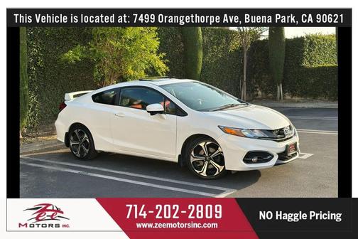 Taffeta White 2015 Honda Civic Si