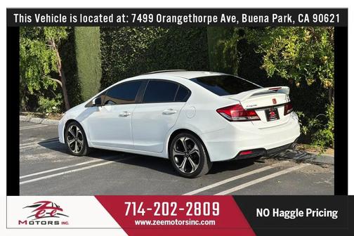 Taffeta White 2015 Honda Civic Si