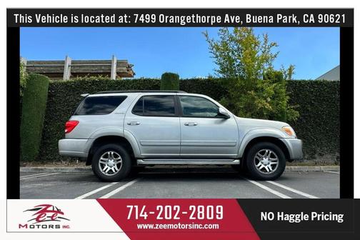 Silver Sky Metallic 2006 Toyota Sequoia Limited