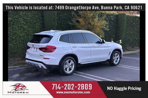 2019 BMW X3 sDrive30i
