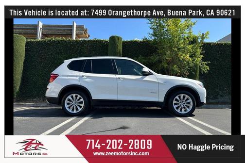 White 2017 BMW X3 xDrive28i