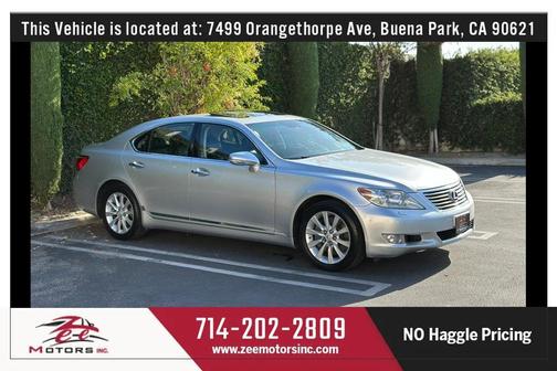 Mercury Metallic 2011 Lexus LS 460 Base