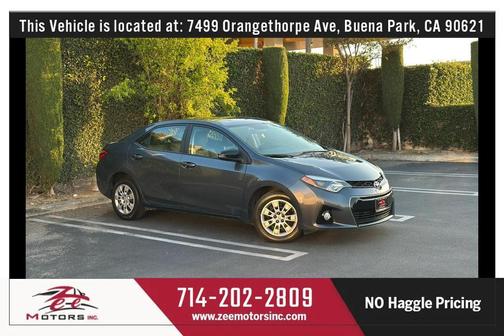 Slate Metallic 2014 Toyota Corolla S