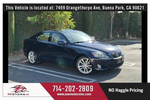 Breakwater Blue Metallic 2007 Lexus IS 250 Base