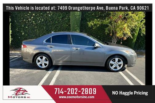 Gray 2009 Acura TSX Base