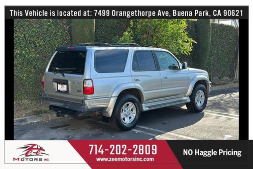 Silver 2002 Toyota 4Runner SR5