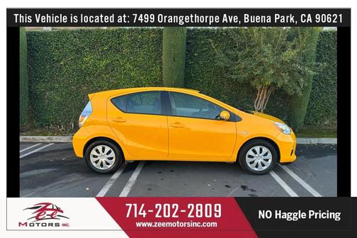 2014 Toyota Prius c Two