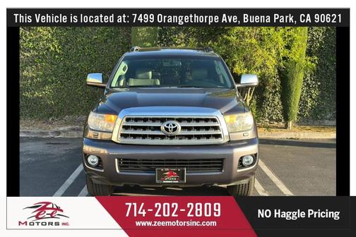 Nautical Blue Metallic 2008 Toyota Sequoia Limited