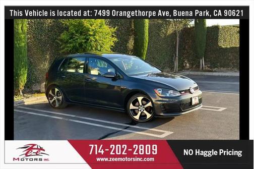2016 Volkswagen Golf GTI 2.0T SE 4-Door