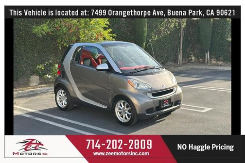 Gray Metallic 2010 smart ForTwo passion